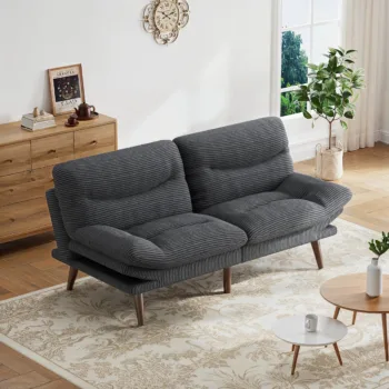 🛋️ 3-in-1 Luxury Convertible Futon Sofa Bed